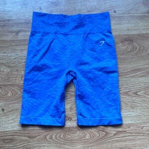 GYMSHARK Adapt Safari Tight Shorts in Wave Blue